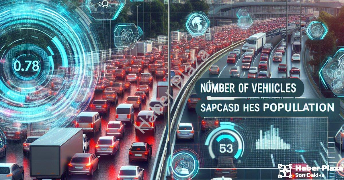 "Kütahya'da Araç Sayısı Nüfusu Geride Bıraktı: İşte Son Rakamlar" başlıklı haber için fotorealistik,