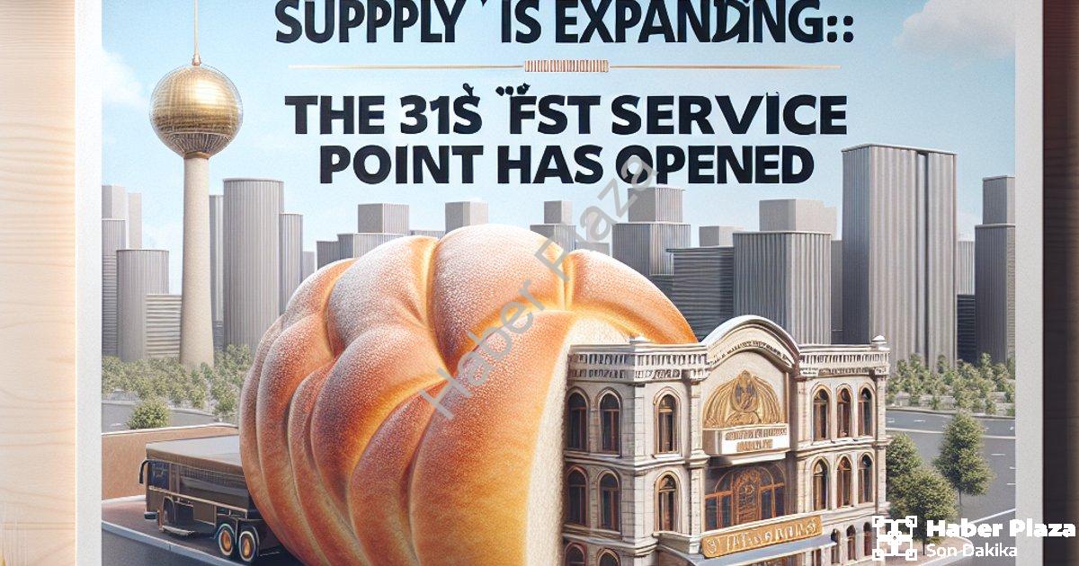 "Merkezefendi Halk Ekmek Ağı Genişliyor: 31. Hizmet Noktası Açıldı" başlıklı haber için fotorealisti