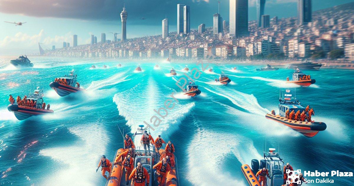 "İzmir Kıyılarında Hareketli Saatler: Sahil Güvenlik Ekiplerinden Peş Peşe Operasyonlar" başlıklı ha