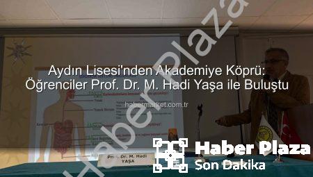Aydın Lisesi’nden Akademik Vizyon: Gençler Üniversiteli Bilim İnsanlarıyla Buluşuyor