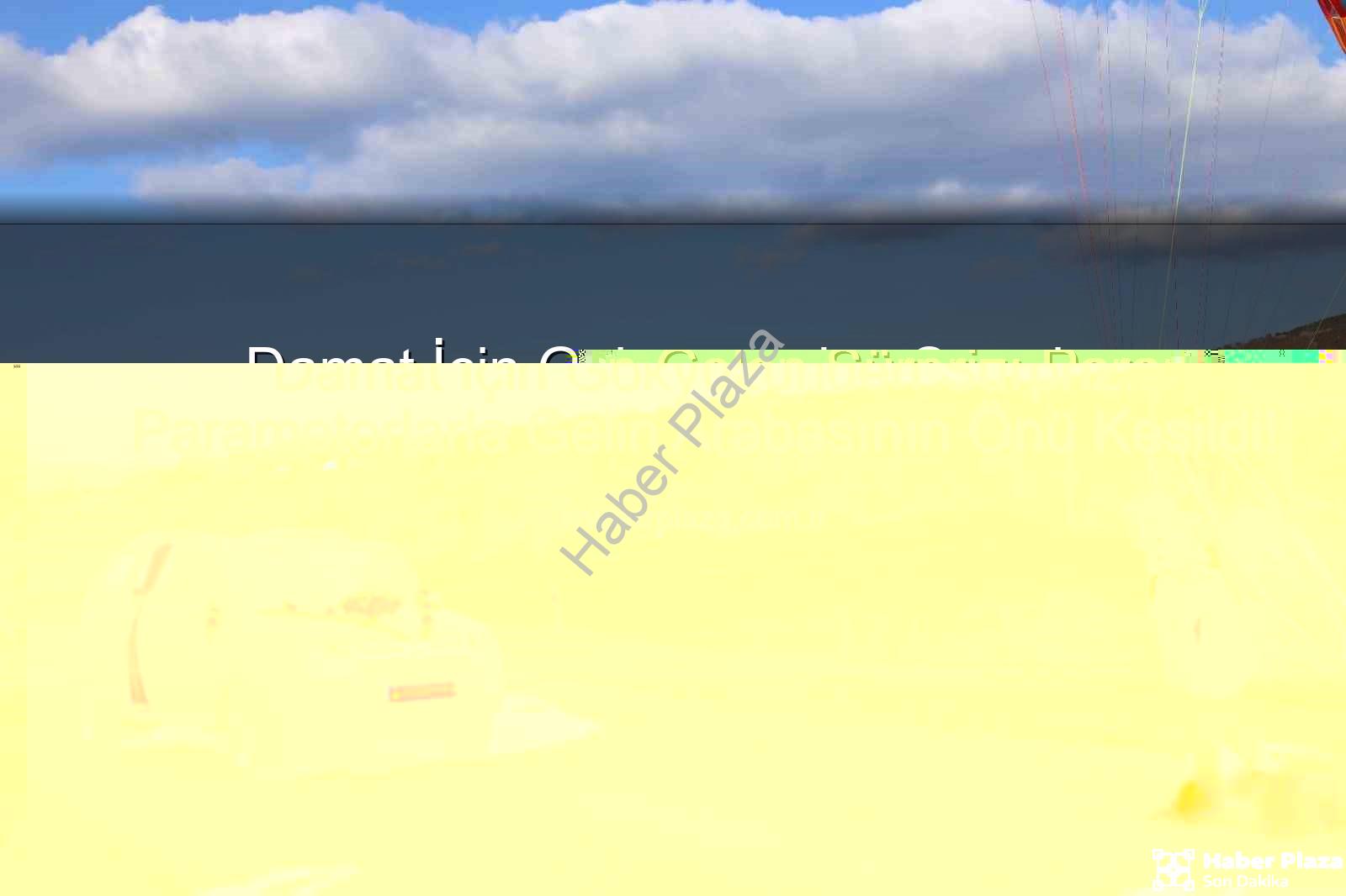 paramotor sürprizi - Damat İçin Gökyüzünden Sürpriz: Paramotorlarla Gelin Arabasının Önü Kesildi!