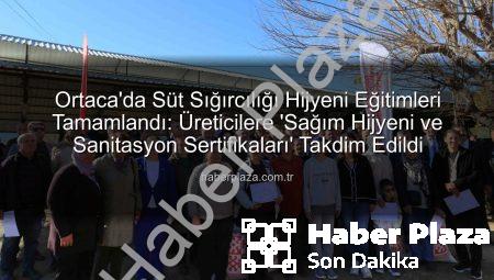 Ortaca’da Süt Sığırcılığı Hijyeni Eğitimleri Tamamlandı: Üreticilere ‘Sağım Hijyeni ve Sanitasyon Sertifikaları’ Takdim Edildi